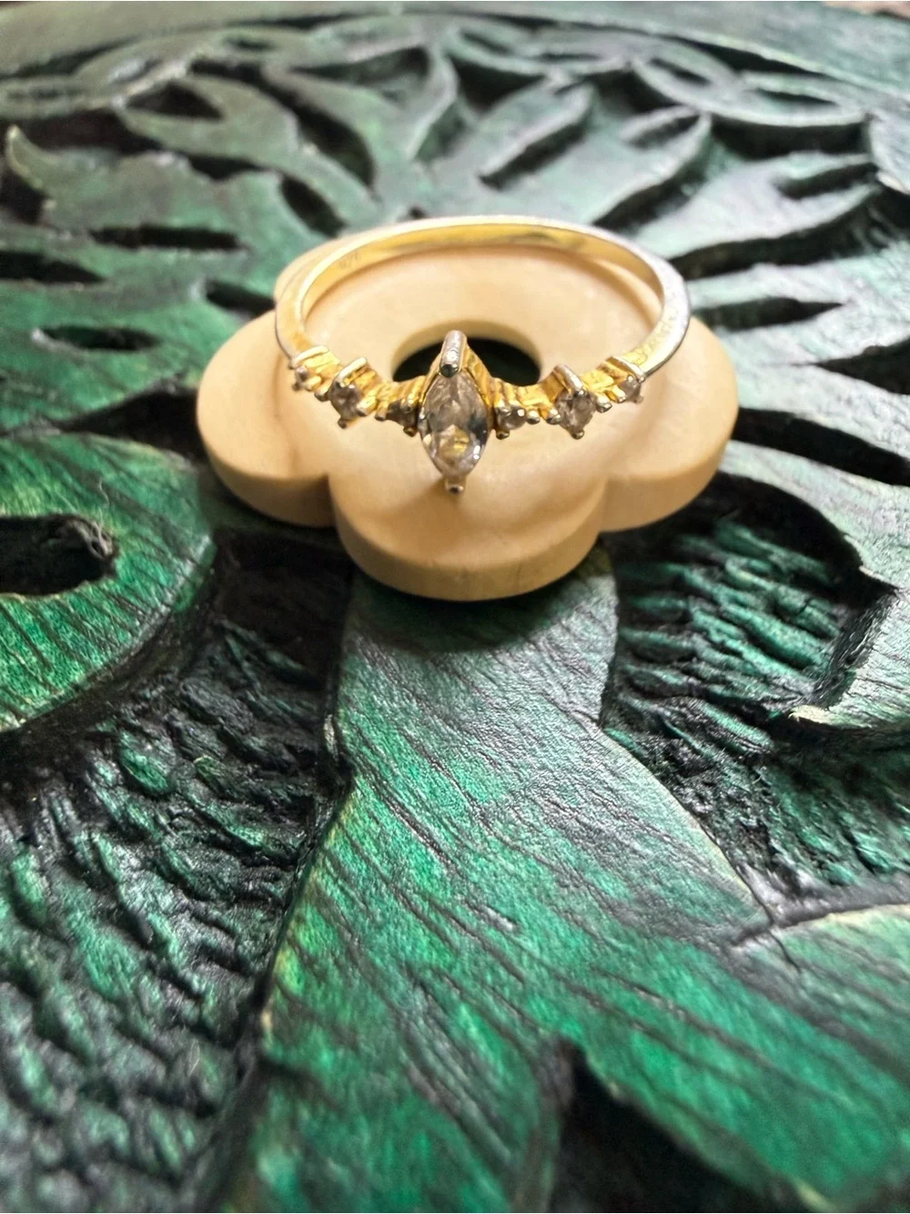 Caitlyn Minimalist Eternity Ring • Size 8 - Picture 3 of 3